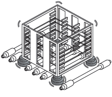 プレス・金型：プレス金型の位置決め／金型ワーク搬送・収納