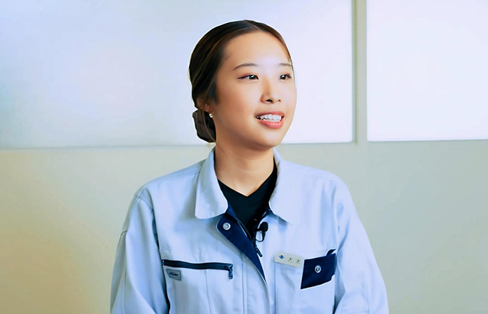 旭電器工業株式会社　志摩工場 管理課　大木 華倫 さま