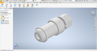 仕様確定したCADモデルに置き替わる