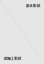 基本形状 / 追加工形状