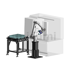 加工機への投入